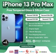 IPHONE 13 PRO MAX SECOND MULUS 99% LIKE NEW GARANSI IBOX