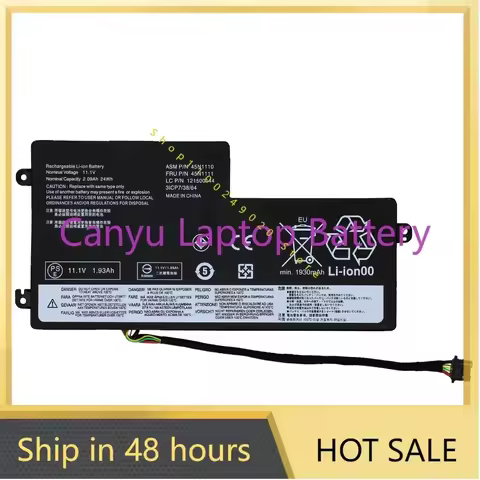 For Lenovo ThinkPad T440 T440S T450 T450S X240 X250 X260 X270 45N1110 45N1111 45N1112 11.1V 24WH Int