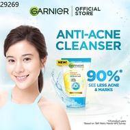 immunopro with zinc ♩Garnier Bright Complete Anti-Acne 3-in-1 Cleanser 90ML with Vitamin C and Salic