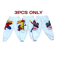 3pcs Cotton PAJAMA for Boys Kids aged 0-7yr Old