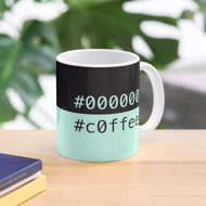 Black Coffee CSS Hex Colors Mug