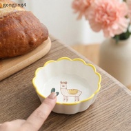 [gongjing4] Ceramic Small Plates Japanese Style Condiment Dishes For Soy Sauce Vinegar Spices Dippin