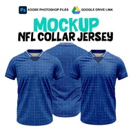 NFL COLLAR JERSEY MOCKUP (PSD)