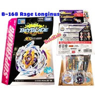 Beyblade B-168 Rage Longinus.Ds' 3A (B168) Beyblade Burst Superking TAKARA TOMY