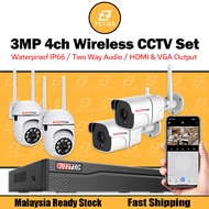 7Star 3MP Wireless NVR PTZ CCTV Set Super HD Security Surveillance PTZ WIFI IP Security Camera 4CH P
