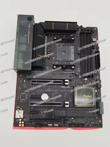 PROART B550-CREATOR Dual Thunderbolt 4 interface for AMD B550 Ryzen AM4 ATX main board supports PCIe