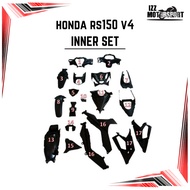 Honda RS 150 RS150 RS150R ( V1 / V2 ) Inner Set Cover Inner Kaver hitam