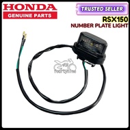 RSX150 REAR FENDER LAMP NUMBER PLATE LIGHT LICENSE LIGHT