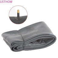 USTHOW Beach Bicycle Tube, 20x3.0 20x4.0 24x3.0 24x4.0 Bike Inner Tube, Mountain Bike Black Tyre AV 