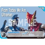 Ultraman Card Game BP02-104 From Today We Are Ultraman | C | English Version