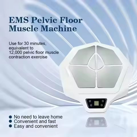EMS Pelvic Floor Machine Non-Invasive Postpartum Incontinence Repair Chair Kegel Muscle Training Dev