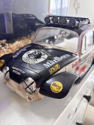 遙控車殼 VW Beetle 越野改裝連車頂架 Tamiya 田宮