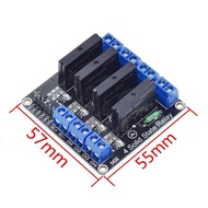 5V Relay 4 kênh Omron SSR mức độ cao Mô đun Rơ Le bán dẫn 250V 2A cho Arduino