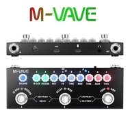 Efek Gitar M-VAVE CUVAVE Cube Baby Soundcard Multi Effects Pedal Multi Efek Muslady Reverb Guitar Re