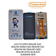 LCD+TS OPPO REALME C63/REALME NARZO N63/REALME C61/REALME N61/REALME C65S/REALME NOTE 60 BLACK SUNSH
