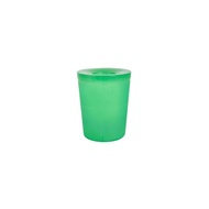 【Simple Life】實用加蓋垃圾桶-6L(綠色)