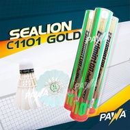 ✍Sealion Sea Lion Gold C1101 Shuttlecock (100 Original)☆