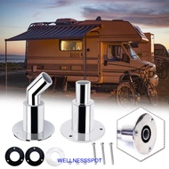 WELLNESSSPOT Marine Heater Exhaust, 24mm Stainless Steel Thru Hull Exhaust Fitting, Hardware Part Tu