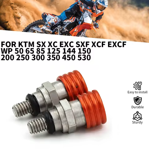 Motocross M4*0.7MM Fork Air bleeder Relief Valve For KTM SX XC EXC SXF XCF EXCF WP 50 65 85 125 144 