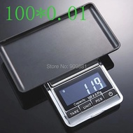 100g 0.01g Timbangan Barang Kemas Digital Mini 100g*0.01 Poket Dapur Timbangan Elektronik Gram Imban