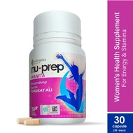 Nu-Prep Wanita Suplemen Kesihatan (30 Capsules)