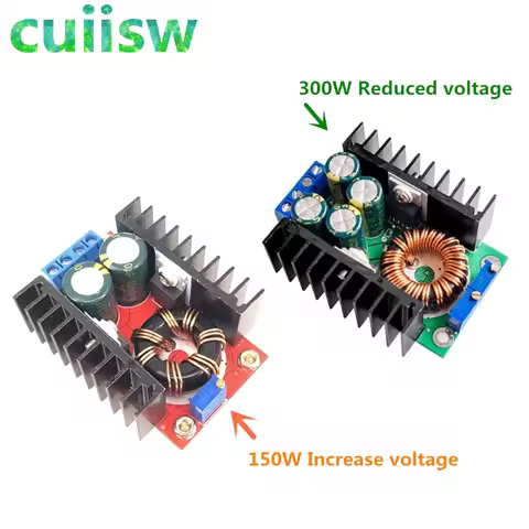 1PCS/LOT 150W Boost Converter 300W Step Down Buck Converter DC-DC 5-40V To 1.2-35V Power module XL40