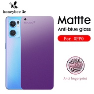 OPPO Reno 8T 8 Pro+ 8z Lite 7 SE 7z 6 Z 5 4 3 Pro 2z 2f 2 Anti-Blue Ray Matte Tempered Glass