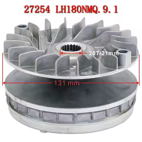 Motorcyle CVT Front Clutch Pulley Assy 27254 180NMQ.9.1For Linhai Yamaha 400 Keeway Jinlang Feishen 