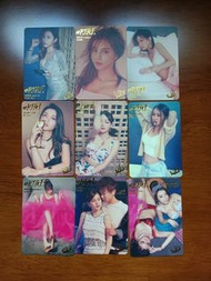 放 第78期 PTGF yes card 出租女友 9張一套 明星卡yescard