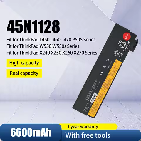 45N1125 45N1128 Battery for Lenovo Thinkpad A275 P50S W550 L450 L470 T440 T450 T460 X240 X250 X260 X