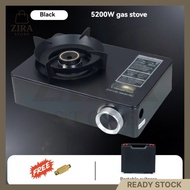 5200W/6500W 2IN1 OUTDOOR GAS STOVE PORTABLE WINDPROOF CAMPING STOVE MINI CASSETTE STOVE HOUSEHOLD GA