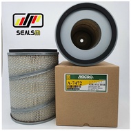 MICRO AIR FILTER A7472 MITSUBISHI ISUZU 9-14215-132-0 UH081 UH07-4 Bas MM MK 6D10