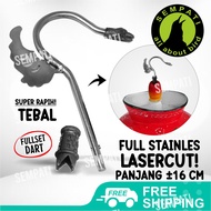 SEMPATI Gantungan Sangkar Perkutut Besi Motif Kipas Gantungan Cantolan Sangkar Kandang Kurungan Buru