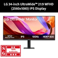 LG 34-inch UltraWide 21:9 WFHD (2560x1080) IPS Display 34U511A-B Office Monitor LG Monitor 34 Inch U