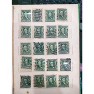 US 1 Old American Stamp 1 Cent 20 Stamps Used Condition