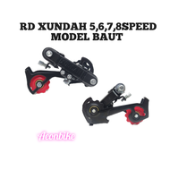 rd xundah model baut di frame buat sepeda 5678speed letter s sepeda operan gigi sepeda belakang