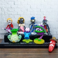 Plants vs Zombie Action Figure Set of 8 Plants Vs Zombie