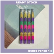 Pensel Rocket Pensel Legend Blok Tukar Kepala 4pcs Pensel Warna Puzzle Mainan Menulis Stationery Swa