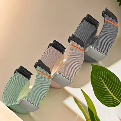 22mm26mm Quickfit Nylon Elastic Loop for Garmin Fenix8/7/7X/6/6X Band Magnetic Strap For Garmin Tact