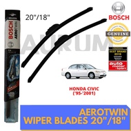 Bosch Aerotwin Wiper Blade set for Honda civic (1995-2001) 2pcs