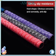 AMBER Racket Grip Tape, Anti Slip Thickened Fishing Rod Sweatband, Anti-Slip Sweat Tape Gradient Col