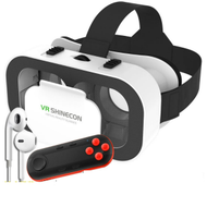 Others - VR便攜式3d眼鏡(5代高清版+051遙控+耳機)