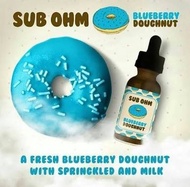 Promo Sub Ohm Blueberry Doughnut 60Ml By Hero57