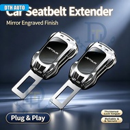 DTH 2Pcs Seat Belt Extender Universal Car Seat Belt Extension Buckle Comfort Fit For Jetour JT T1 T2