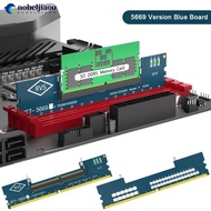 NOBELJIAOO Laptop DDR5 RAM to SO DDR5 U-DIMM Desktop Adapter Card Memory Tester SO DDR5 to DDR5 U-DI