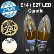 🌞E14 / E27 LED Candle Bulb LED Light Bulb