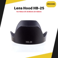Lens Hood HB-25 For Nikon AF 24-85mm F2.8-4D AF-S 24-120mm F3.5-5.6G US PROMO SALE