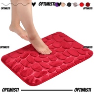 OPTIMISTI8E 40*60cm Bathroom Carpet Toilet Kitchen Floor Bathtub Living Room Anti Slip