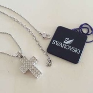 Swarovski 十字架水晶項鏈