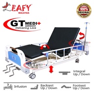 【100% ORIGINAL】MN-3F GT MEDIT GERMANY 3 Functions Medical Hospital Nursing Bed Mattress Infusion Stand Tilam Katil